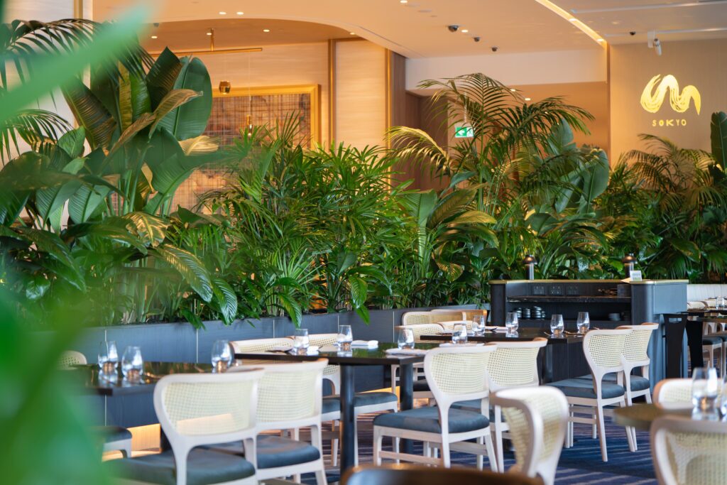 Queens's Wharf interior plant installation, the Star Brisbane