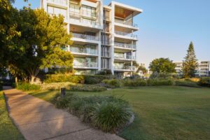 Exterior residential landscaping