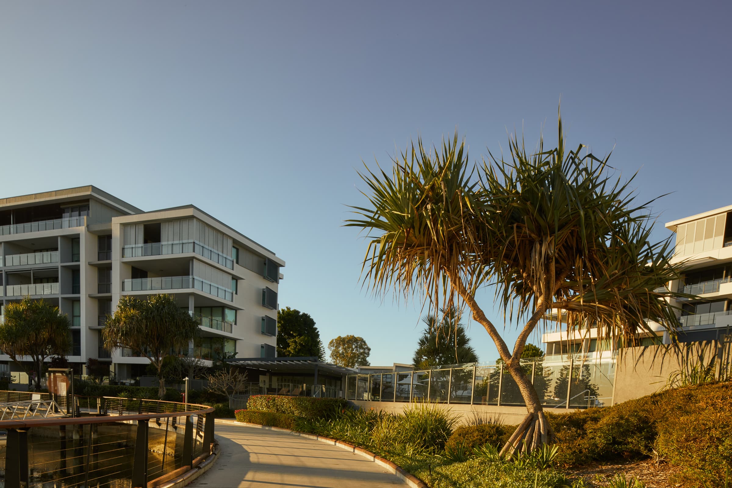 Exterior residential landscaping