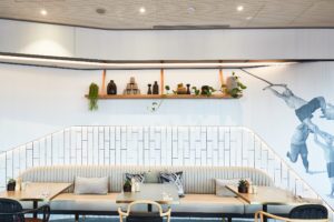 Indoor plants at W Brisbane Hotel