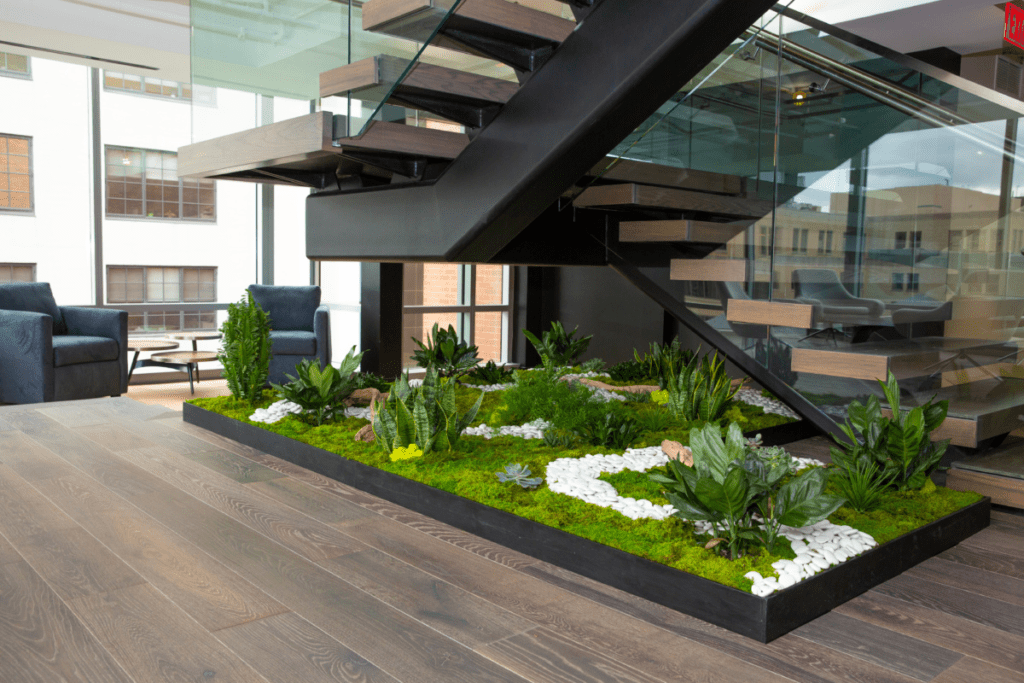 Indoor office garden