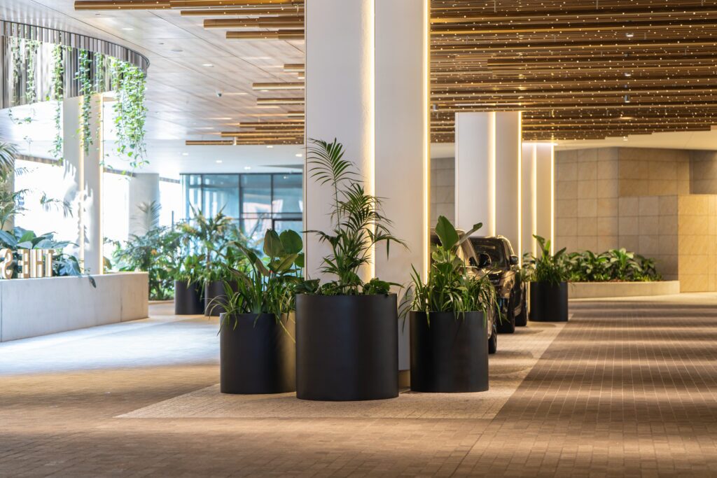 Queens's Wharf interior plant installation, the Star Brisbane