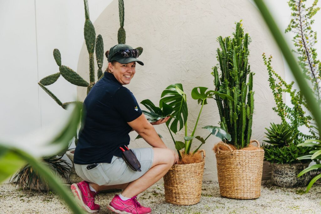 Award-winning Gold Coast indoor plant technician, Aimee Hansen