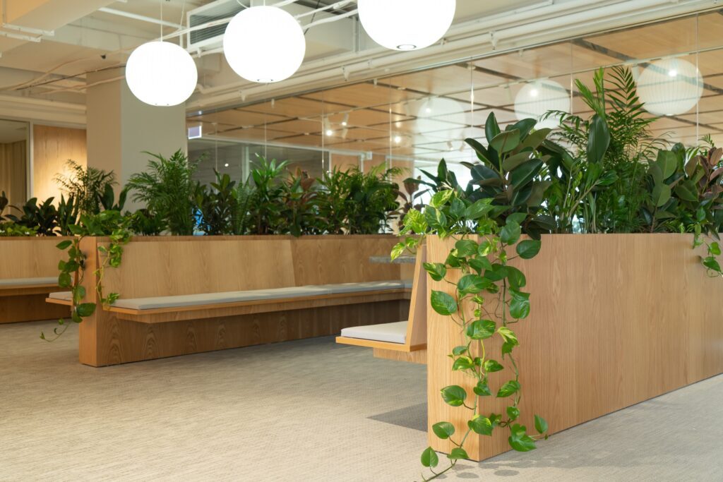 Custom made office joinery