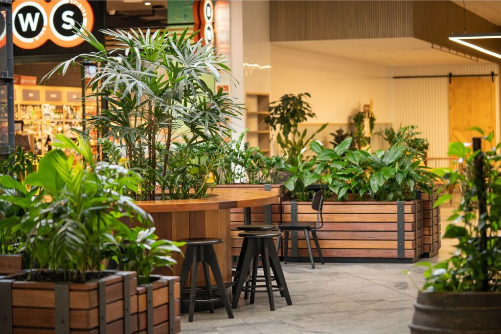 Westfield Coomera interior landscaping