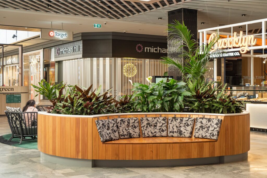 Westfield Coomera interior landscaping