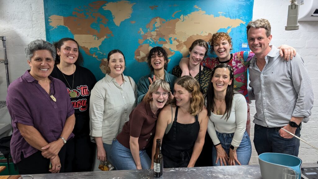 The Advance Plants team at a cooking class in 2024
